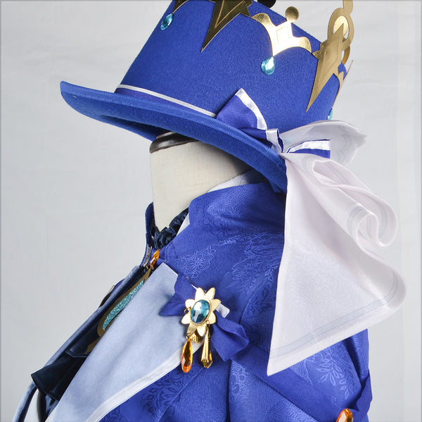 Genshin Impact  Fucalors Lady Furina Cosplay Costume Set