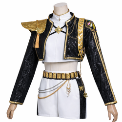 Kpop Demon Hunter Rumi Golden Costume & Wig