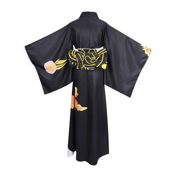 Demon Slayer Muzan Kibutsuji Kimono Cosplay Costume Set