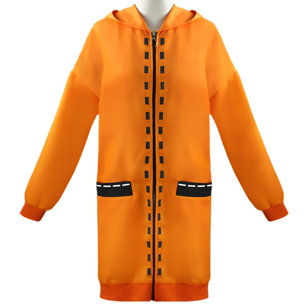 Kakegurui Runa Yomozuki Uniform & Hooded Jacket Costume Set