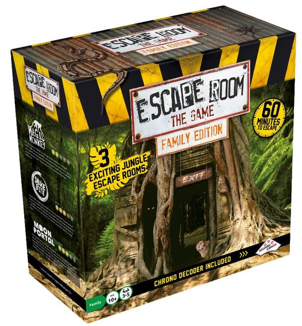 Escape Room the Game Family Edition (Jungle)- Board Game