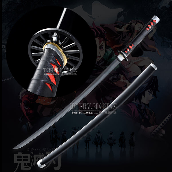 Handmade Demon Slayer Tanjirou Kamado Nichirin Tachi Sword