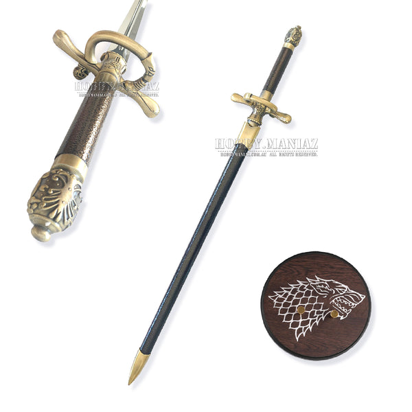 GOT Arya Stark Needle Sword with Plaque