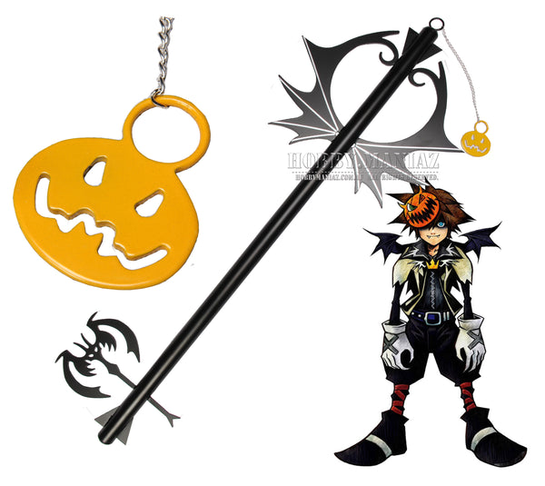 Kingdom Hearts Pumpkin Head Keyblade Cosplay Halloween Town