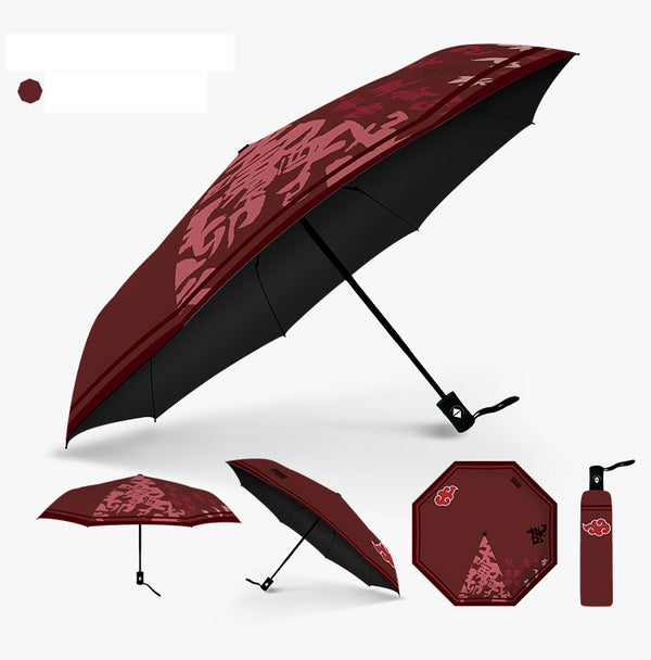 Naruto Official Auto Open UV Proof Umbrella