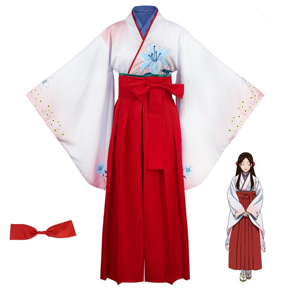 Kakegurui Yuriko Nishinotouin Kimono Costume Set