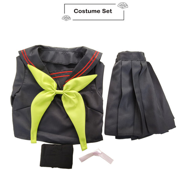 Demon Slayer Nezuko School Uniform Costume Set