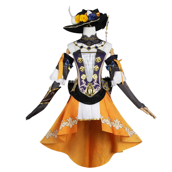 Genshin Impact Navia NPC Cosplay Costume Set