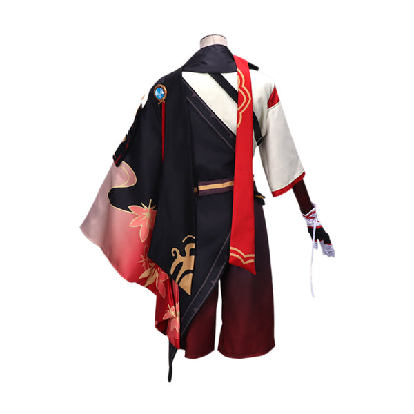 Genshin Impact Kiryu Kazuha Cosplay Costume Set