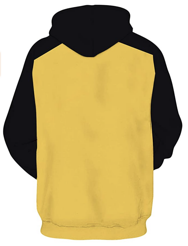 One Piece Trafalgar Law Yellow Hooded Sweater