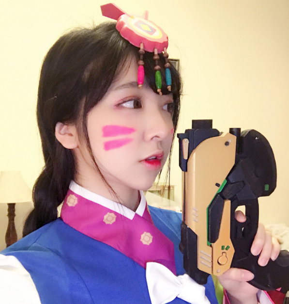 Overwatch D.va Hana Song Korean Traditional Costume Set