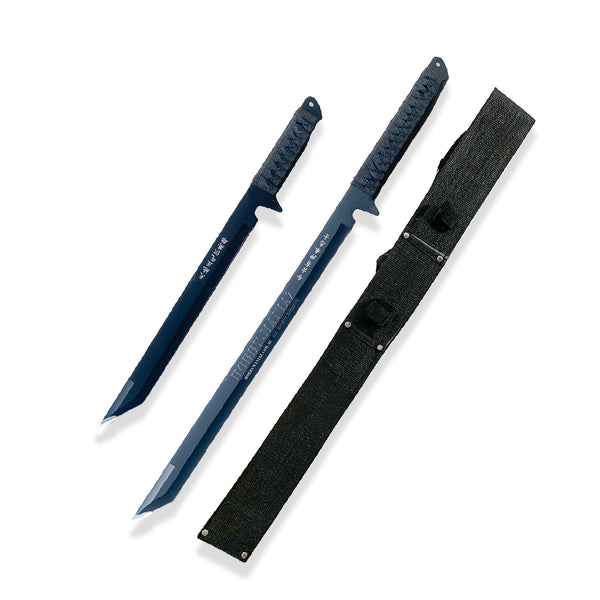 Ninja Warrior Twin Sword Set - Black