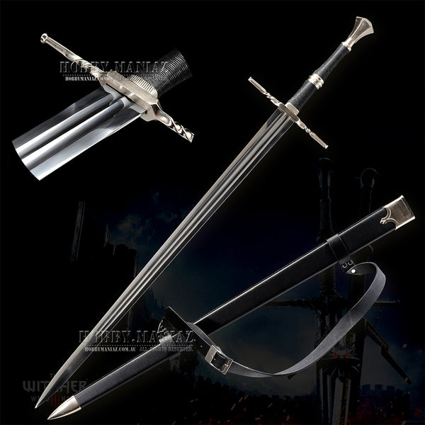 Witcher Geralt Of Rivia Steel Sword - Premium
