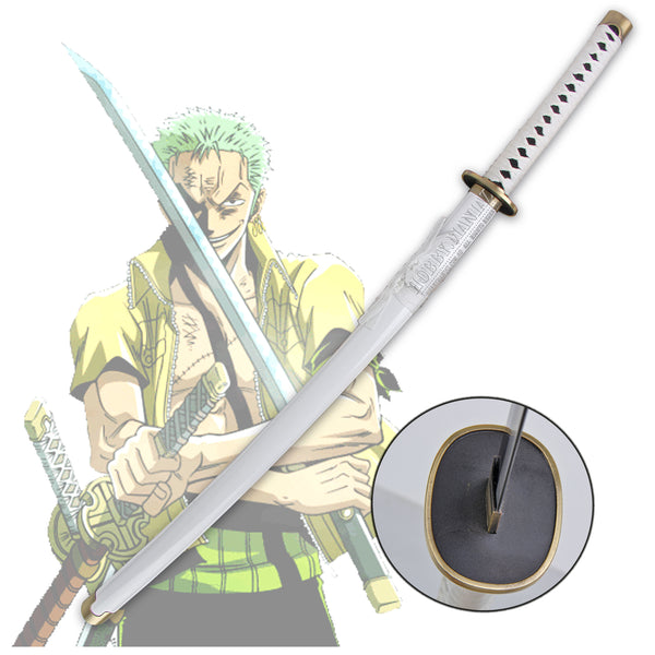 One Piece Zoro Wado Ichimonji Cosplay Sword - Premium