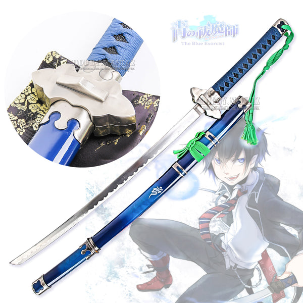 Blue Exorcist Rin Okumura Cosplay Sword