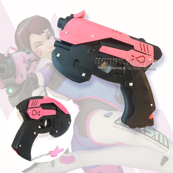 Dva Hana Song PU Foam Gun Pistol Cosplay Weapon