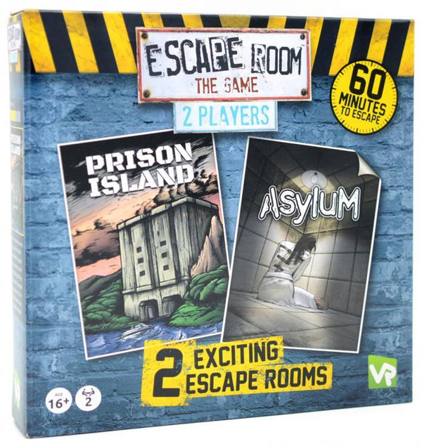 Escape Room the Game 2 Players (Prison Island and Asylum)