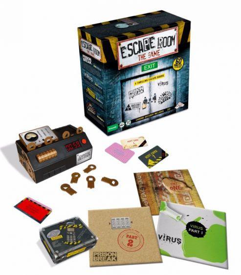 Escape Room the Game - 4 Rooms Plus Chrono Decoder - Board Game