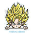 Dragonball Z Super Saiyan Goku Vinyl Decal Sticker
