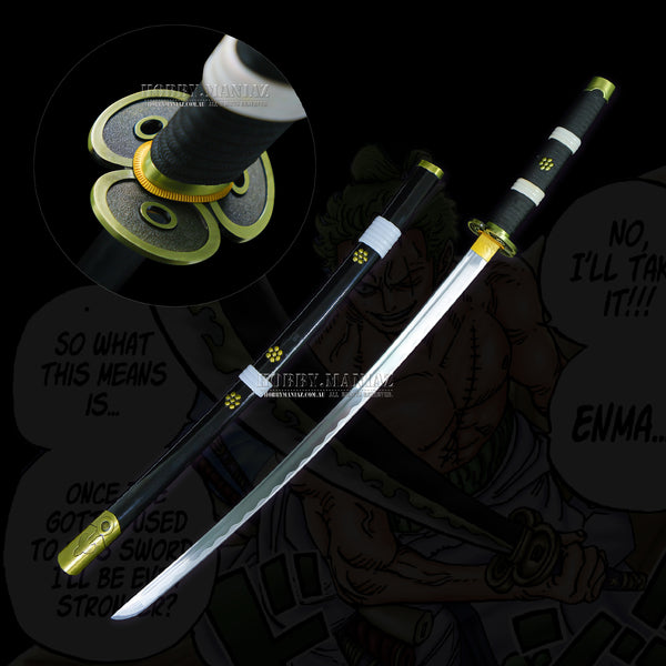 Handmade One Piece Zoro Enma Sword